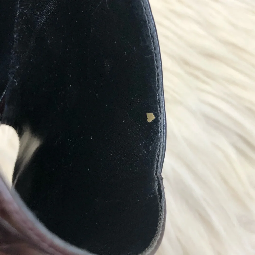 Brighton Button Slip On Brown Leather Sandal Mule - Picture 5 of 11